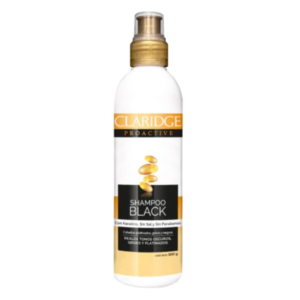 SHAMPOO BLACK CON KERATINA SIN SALES AGREGADAS SIN PARABENOS X 300 ml