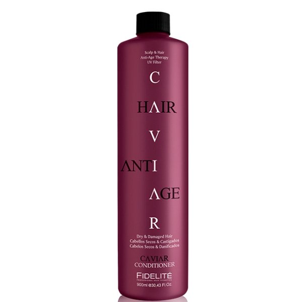 FIDELITE CAVIAR ACONDICIONADOR SECOS Y CASTIGADOS 900ml.