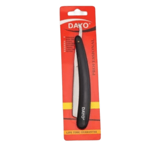 NAVAJA BARBERO HOJA AFILABLE MANGO PLASTICO MARCA DAYO
